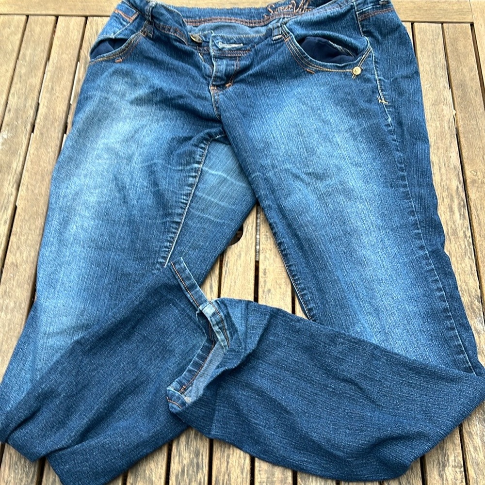 Sweet Vibes Blue Jeans